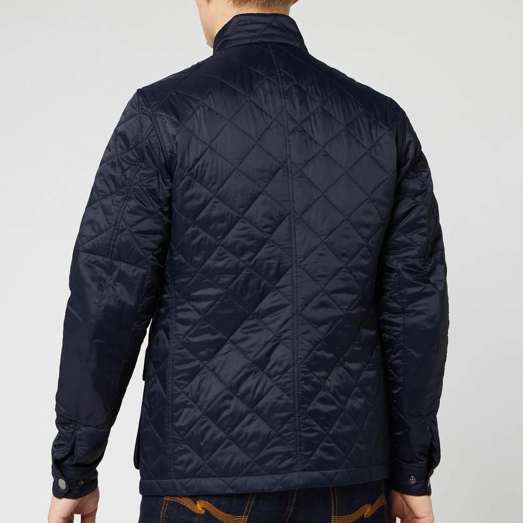 商品Barbour|Barbour International Men's Ariel Quilt Jacket - Navy,价格¥1028,第2张图片详细描述
