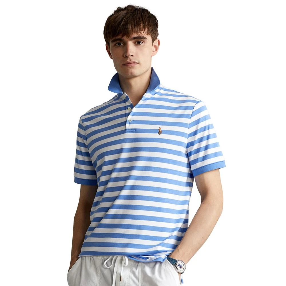 商品Ralph Lauren|Men's Custom Slim Soft Cotton Polo Shirt,价格¥449,第1张图片