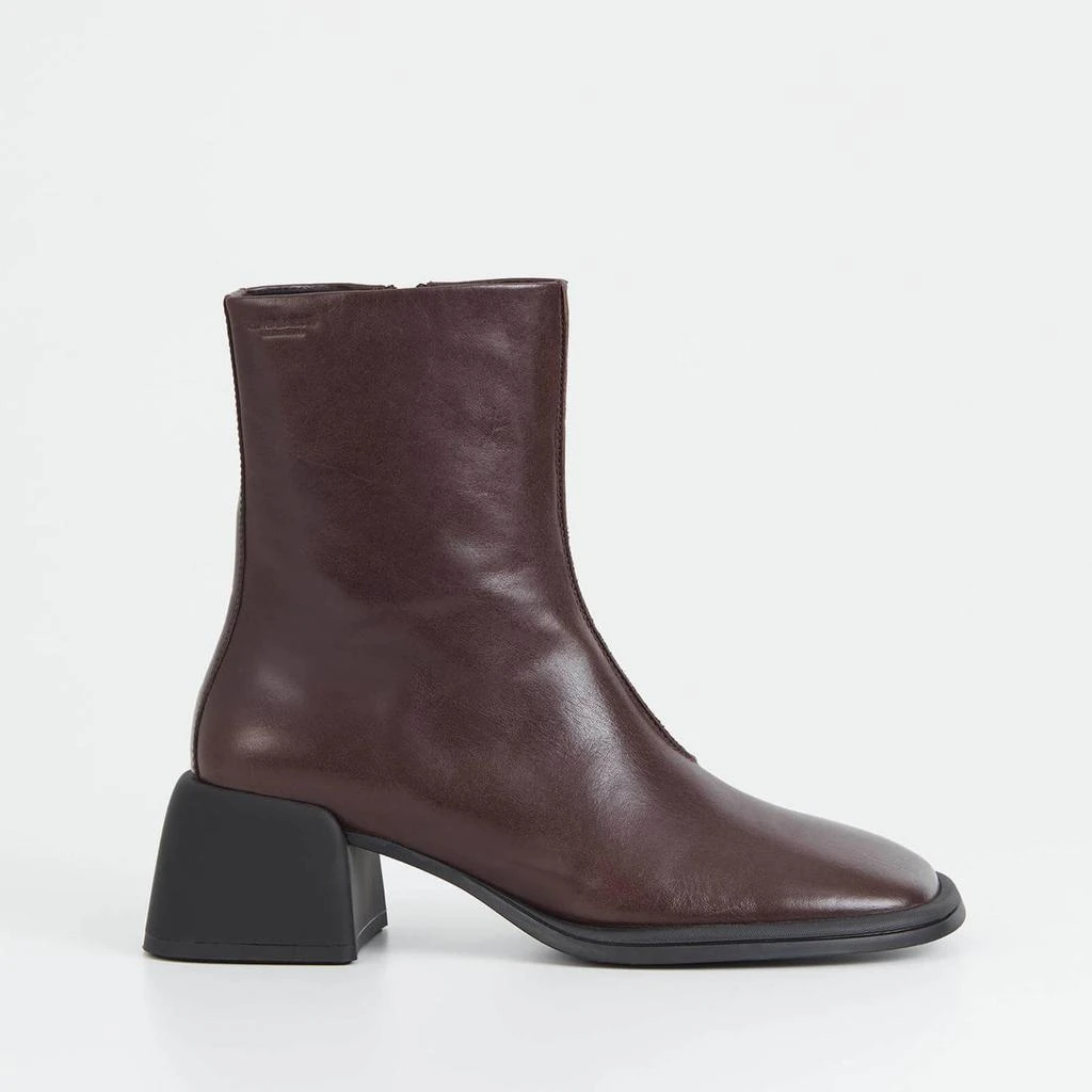 商品Vagabond|Vagabond Ansie Flared Heel Leather Ankle Boots,价格¥975,第1张图片