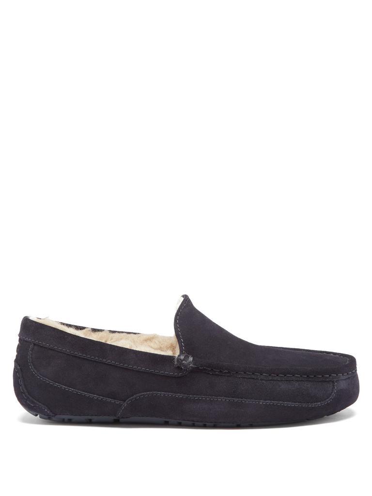 商品UGG|Ascot wool-lined suede slippers,价格¥939,第1张图片