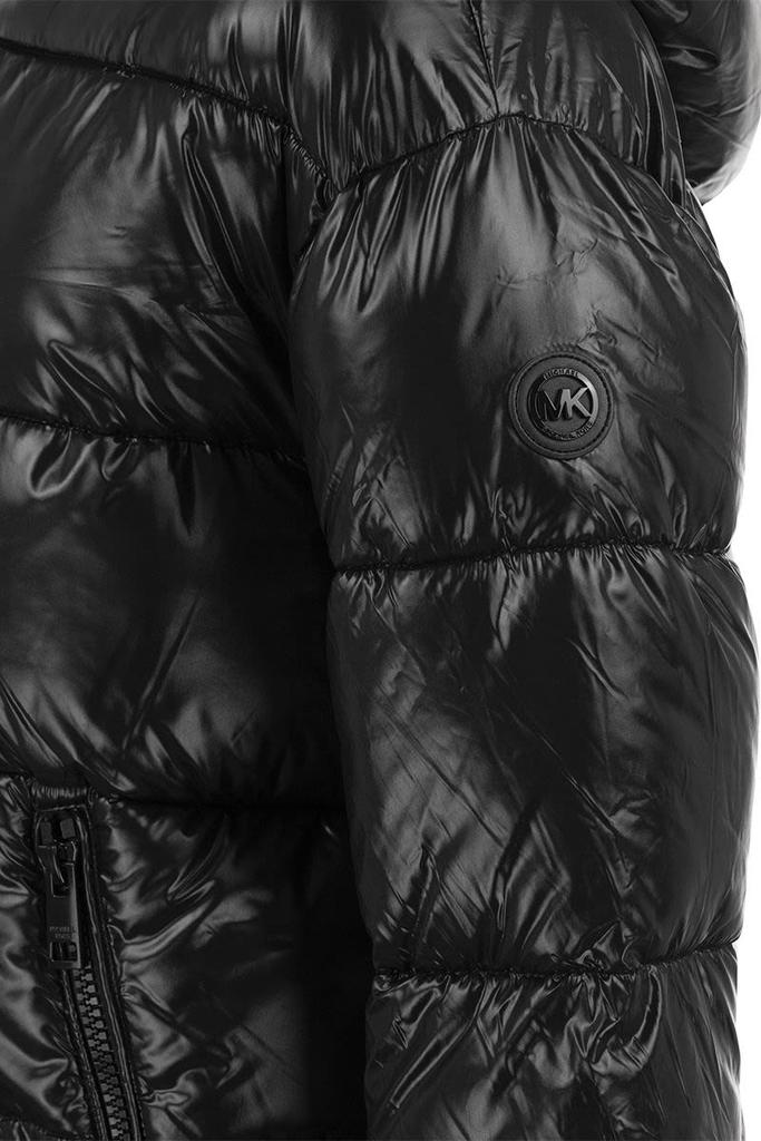 MICHAEL KORS Hooded down jacket with glossy finish商品第4张图片规格展示