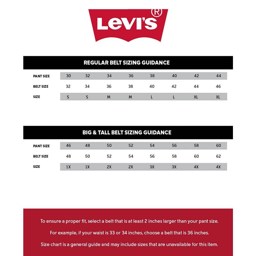 商品Levi's|Men's Embossed Reversible Belt,价格¥182,第6张图片详细描述