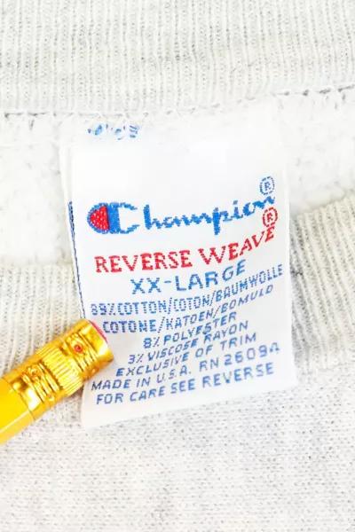 Vintage Champion Reverse Weave Purdue Spellout Crewneck Sweatshirt商品第2张图片规格展示
