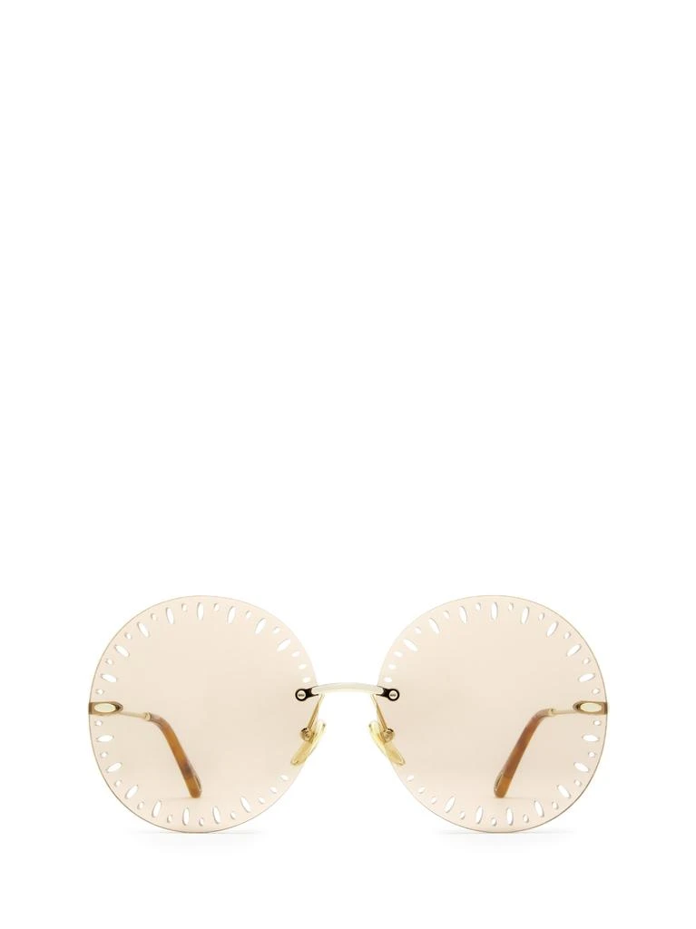 商品Chloé|Chloé CH0110S gold female sunglasses,价格¥2541,第1张图片