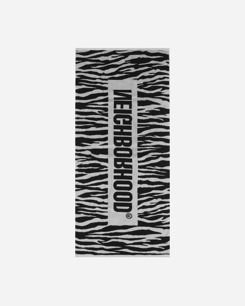 商品NEIGHBORHOOD|Tigerpattern Bath Towel Grey,价格¥224,第2张图片详细描述