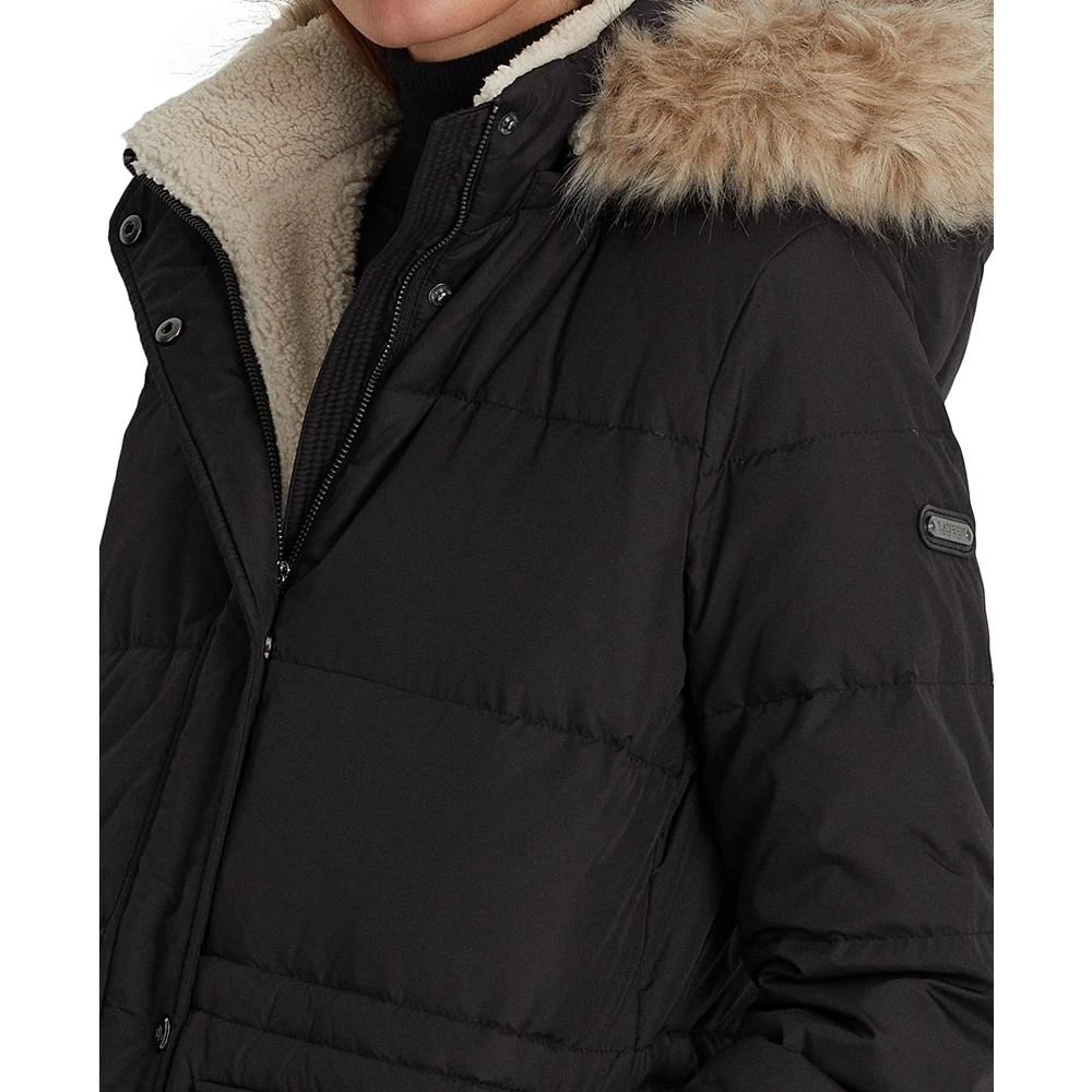 商品Ralph Lauren|Women's Faux-Fur-Trim Hooded Anorak Puffer Coat,价格¥2633,第4张图片详细描述