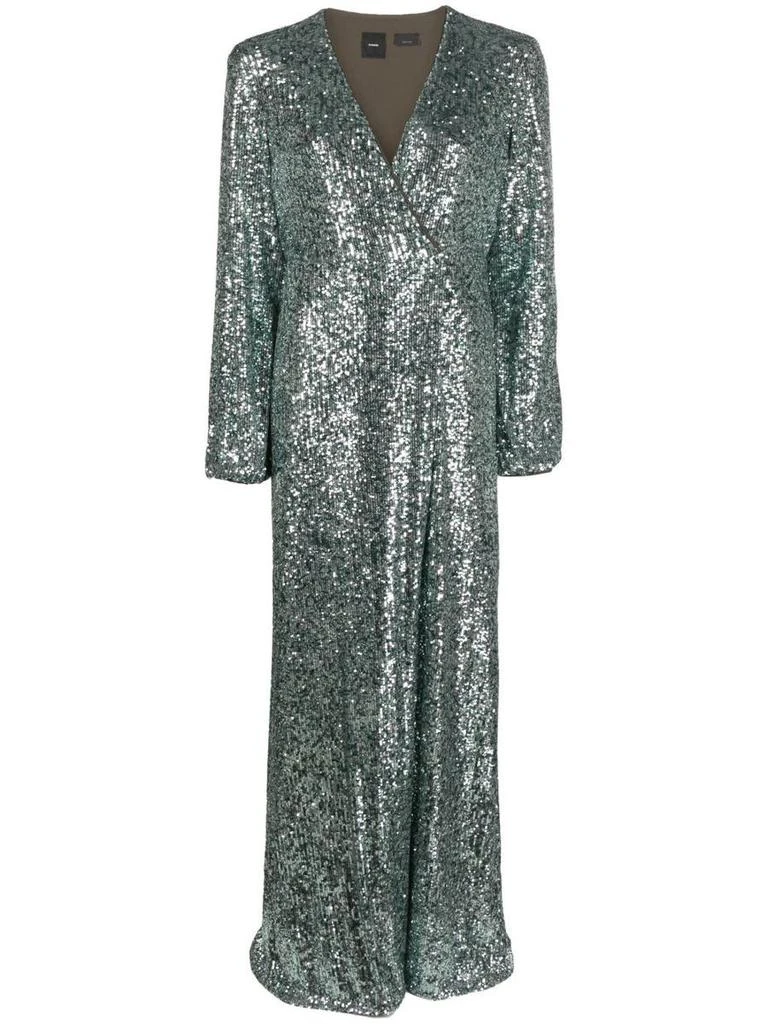 商品PINKO|PINKO Sequin-embellished gown,价格¥2601,第1张图片