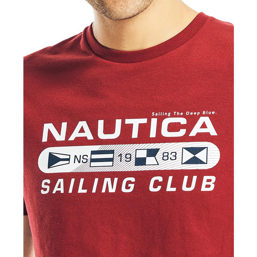 Men's Short-Sleeve Maritime Flags Graphic T-Shirts商品第3张图片规格展示