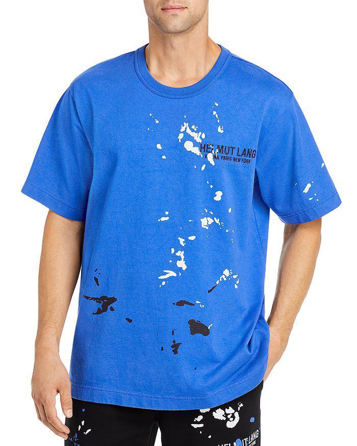 商品Helmut Lang|Paint Splatter Logo Tee - 150th Anniversary Exclusive,价格¥1254,第4张图片详细描述