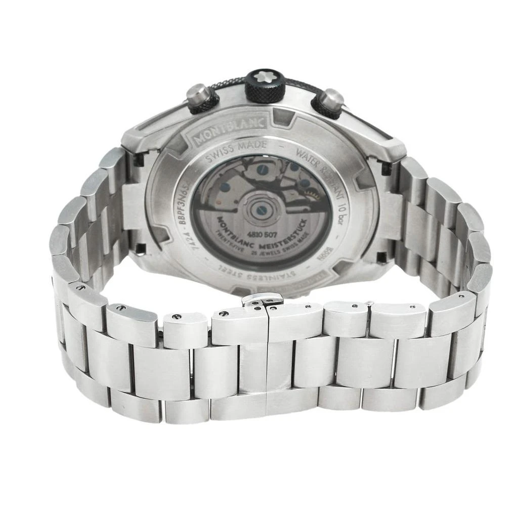 商品[二手商品] MontBlanc|Montblanc Silver Stainless Steel Ceramic Timewalker Chronograph 116099 Men's Wristwatch 43 mm,价格¥9992,第5张图片详细描述