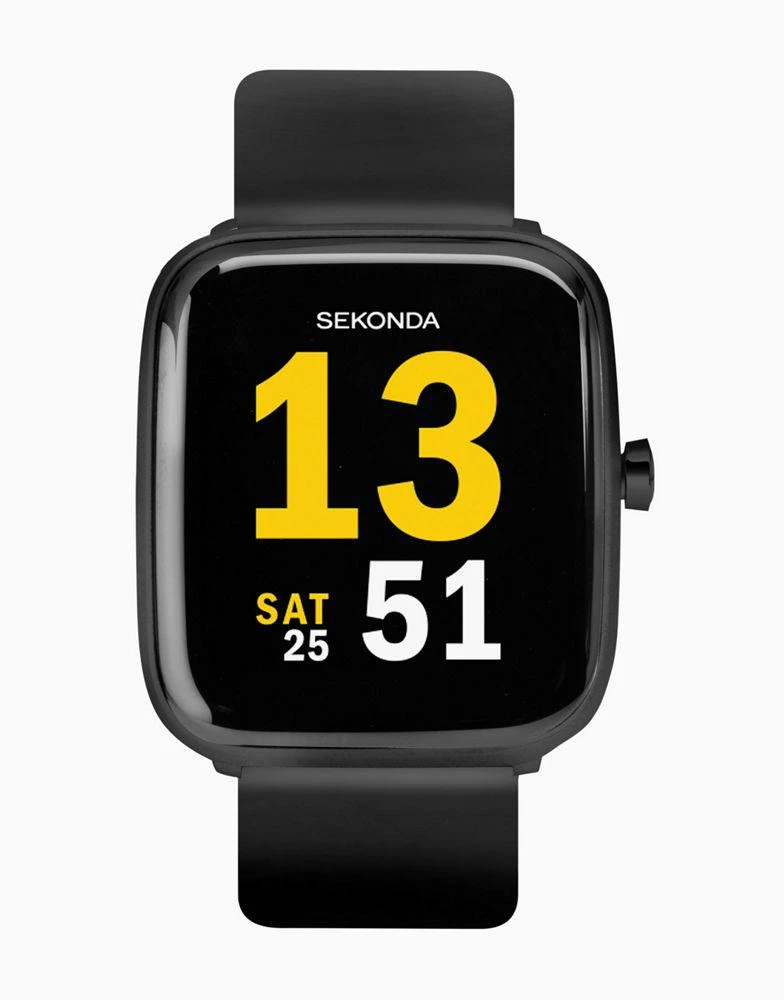 商品Sekonda|Sekonda Unisex smartwatch in black,价格¥491,第1张图片