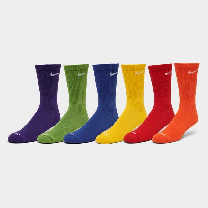 商品NIKE|Nike Everyday Plus Cushioned Crew Training Socks (6-Pack),价格¥208,第1张图片