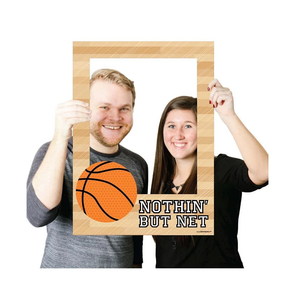 商品Big Dot of Happiness|Nothin' but Net - Basketball - Birthday Selfie Photo Booth Picture Frame & Props,价格¥224,第3张图片详细描述