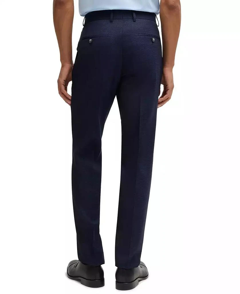 Men's Stretch Wool Regular-Fit Three-Piece Suit �商品