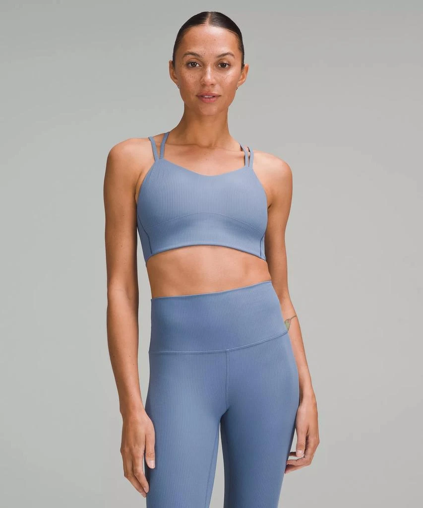 商品Lululemon|Like a Cloud Longline Ribbed Bra *Light Support, D/DD Cups,价格¥414,第5张图片详细描述