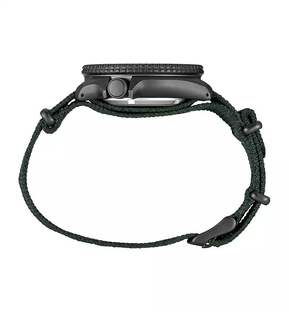 商品Seiko|运动绿色尼龙表带手表,价格¥2679,第3张图片详细描述