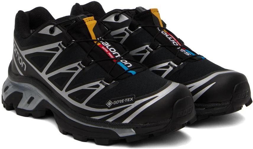 商品Salomon|Black XT-6 GORE-TEX Sneakers,价格¥1306,第4张图片详细描述