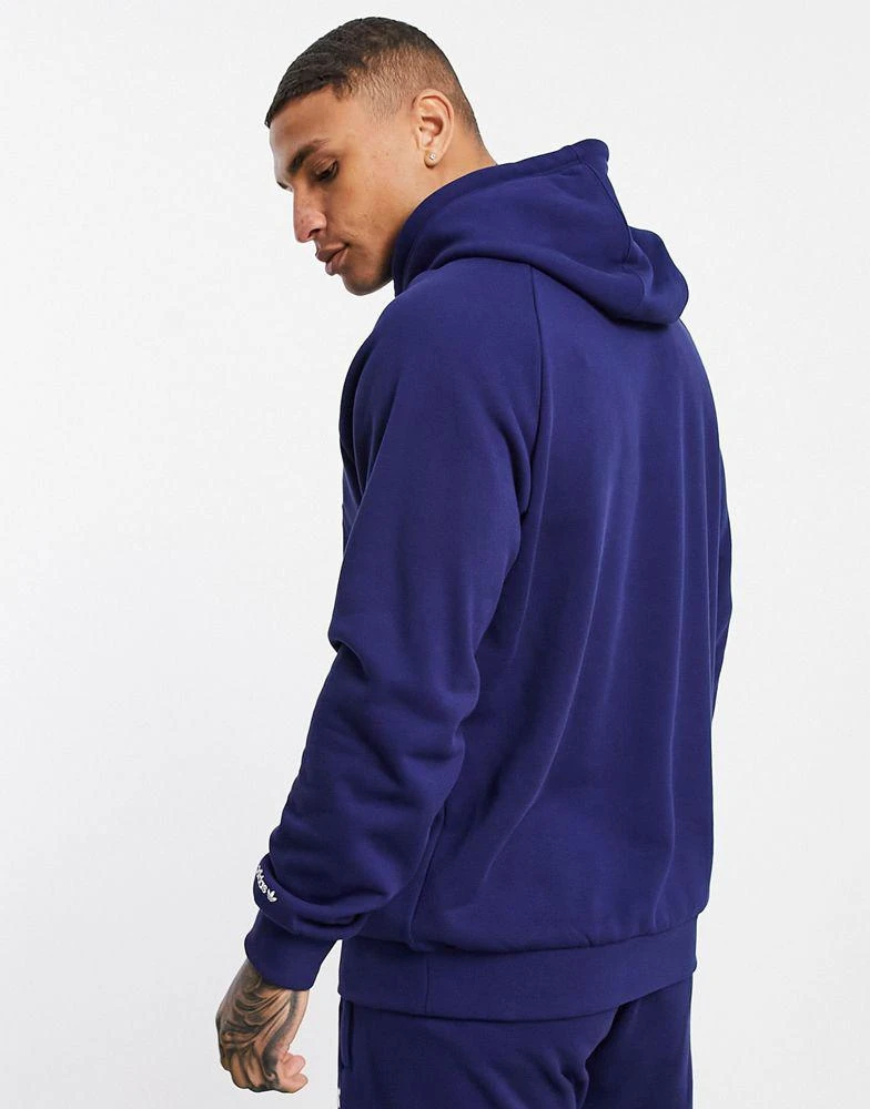 商品Adidas|adidas Originals adicolor bold hoodie in navy,价格¥309,第2张图片详细描述