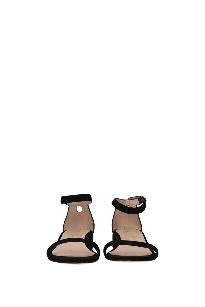 商品Stuart Weitzman|Sandals Suede Black,价格¥1969,第3张图片详细描述