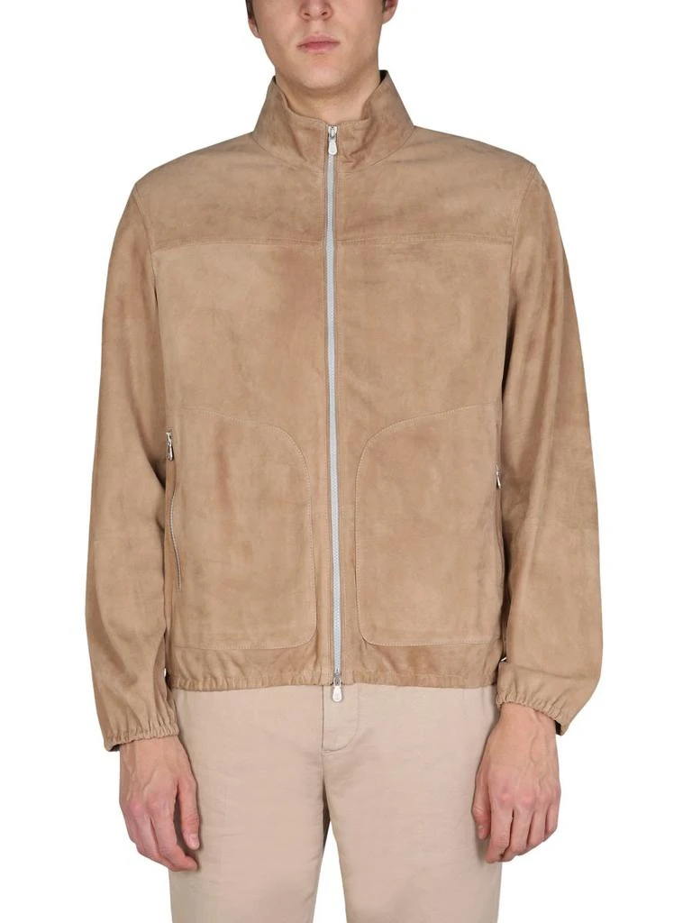 商品Brunello Cucinelli|HIGH NECK JACKET,价格¥28768,第2张图片详细描述