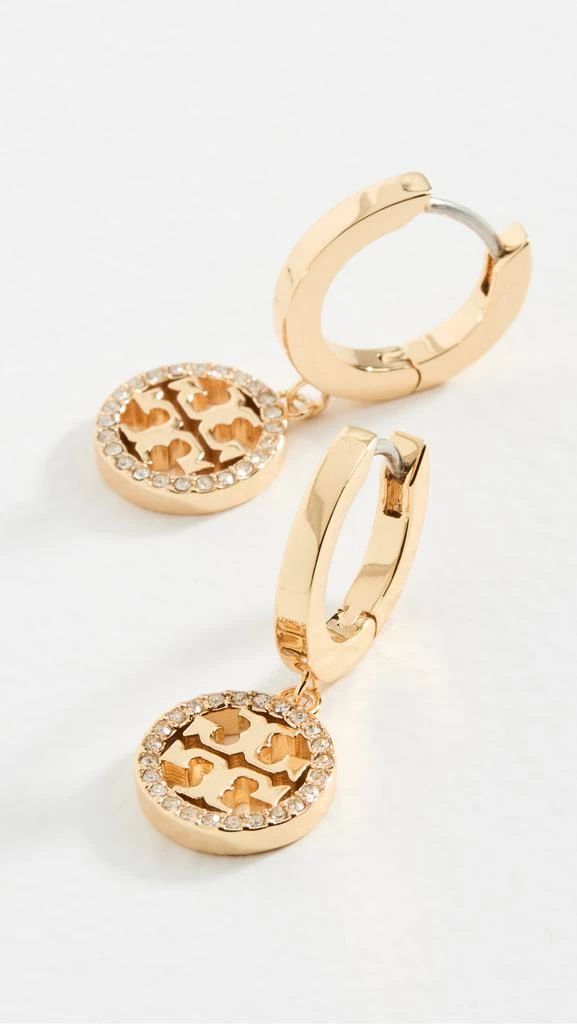 商品Tory Burch|Tory Burch Miller 密镶圈式耳环,价格¥948,第2张图片详细描述