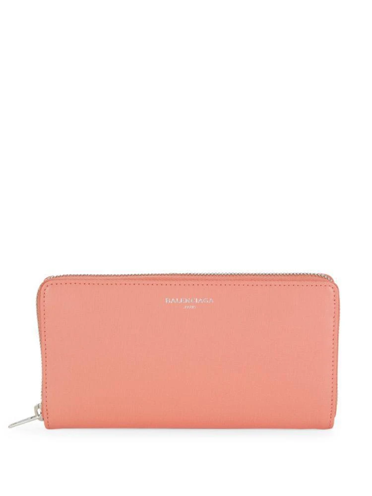 商品Balenciaga|拉链皮革钱包,价格¥2845,第1张图片