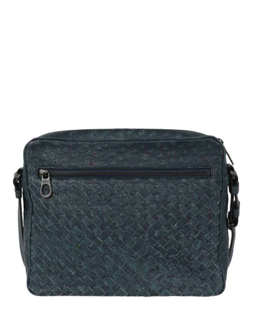 商品Bottega Veneta|Double Zip Intrecciato Crossbody Bag,价格¥10203,第5张图片详细描述