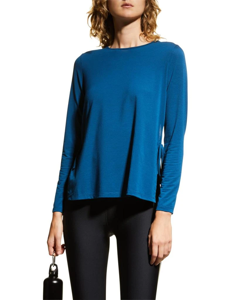 商品SWEATY BETTY|Tie-Side Yoga Long-Sleeve Top,价格¥266,第1张图片