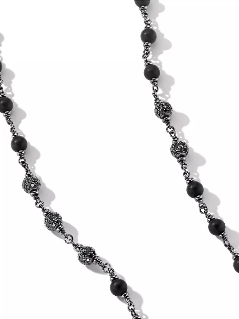 商品David Yurman|Spiritual Beads Rosary Necklace in Sterling Silver,价格¥25099,第2张图片详细描述