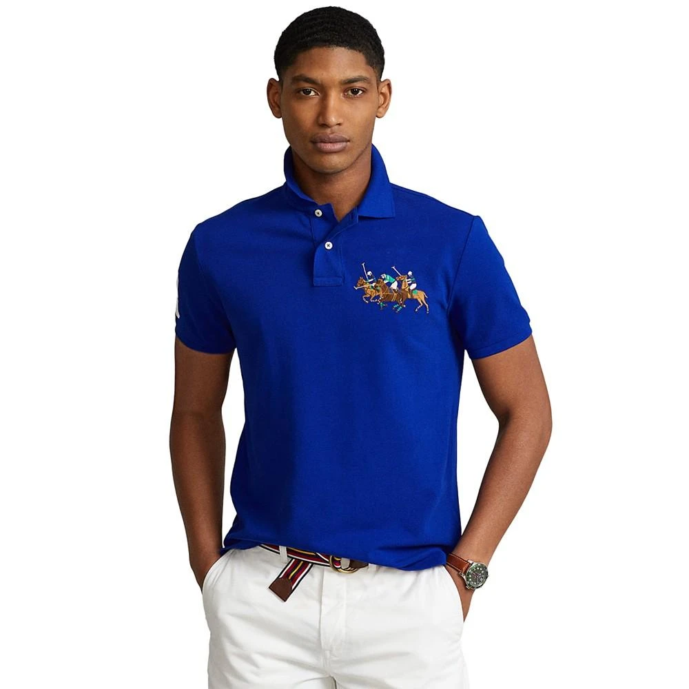 商品Ralph Lauren|拉夫劳伦男士定制修身版马驹徽标 Polo 衫,价格¥185,第1张图片