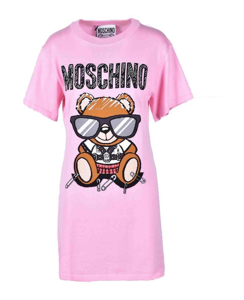 商品Moschino|Women's Pink Dress,价格¥4601,第1张图片