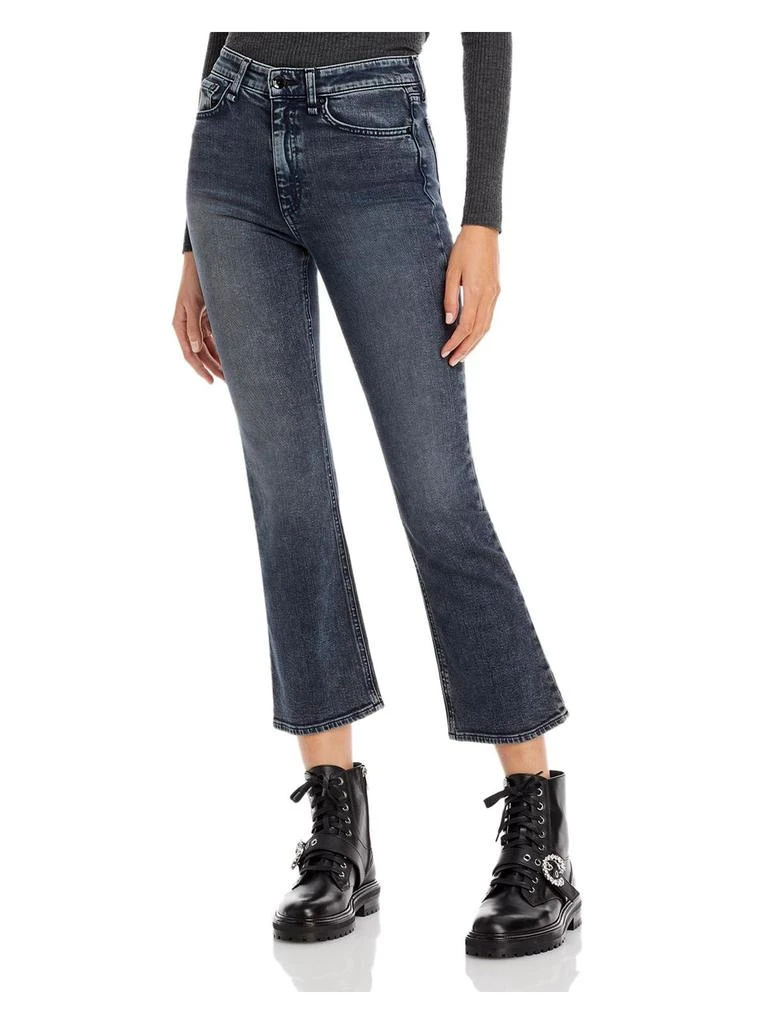 商品Rag & Bone|Nina Womens Ankle High Rise Flare Jeans,价格¥848,第2张图片详细描述