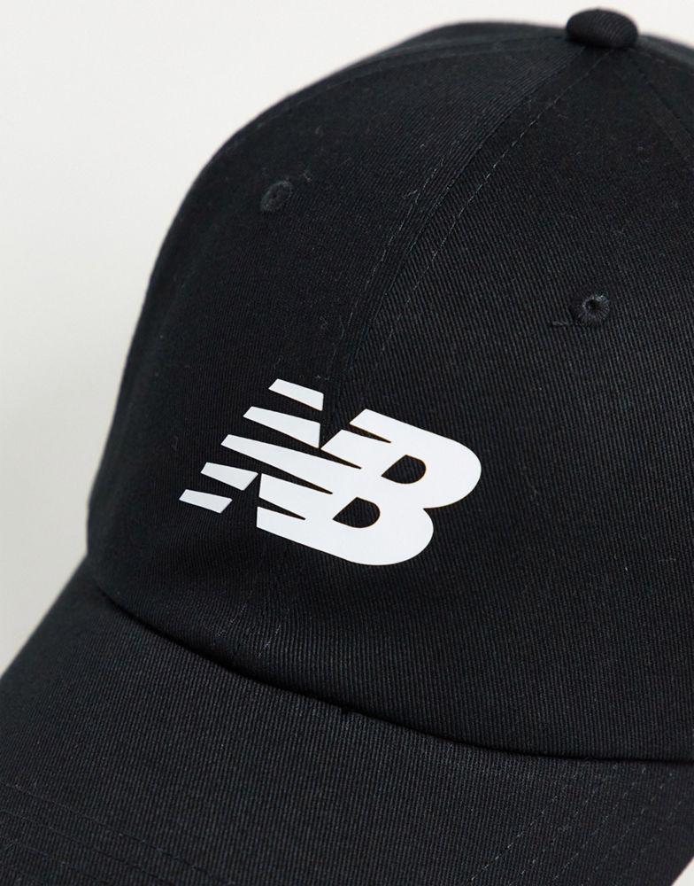 New Balance core logo baseball cap in black商品第3张图片规格展示