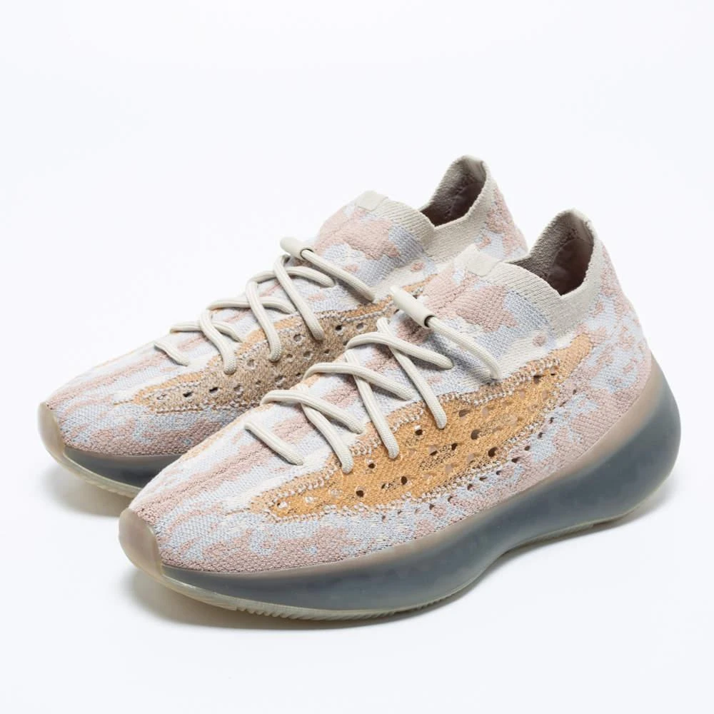 商品YEEZY|Yeezy x Adidas Multicolor Fabric Yeezy Boost 380 Lace Up Sneakers Size 42.5,价格¥2657,第2张图片详细描述
