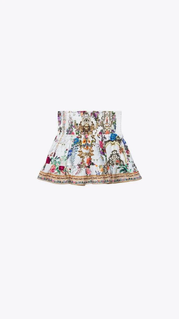 商品Camilla|Girls - Shirring Waist Skirt In Floral Print,价格¥583,第1张图片