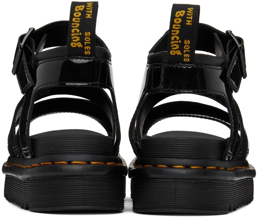 商品Dr. Martens|Black Blaire Sandals,价格¥397,第2张图片详细描述