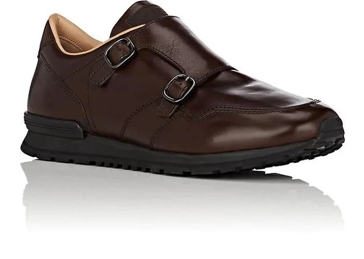 商品Tod's|Double-Monk-Strap Leather Sneakers,价格¥1452,第2张图片详细描述