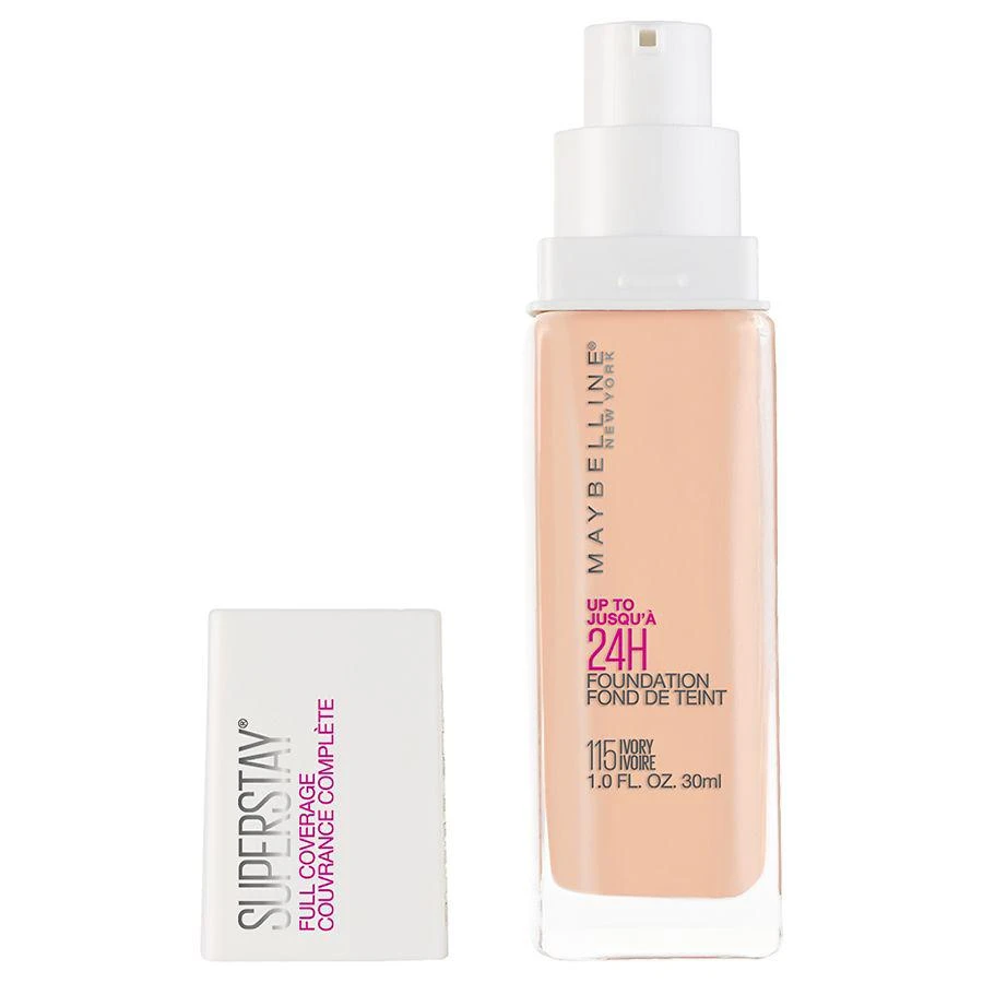 商品Maybelline|Full Coverage Liquid Foundation Makeup,价格¥141,第1张图片