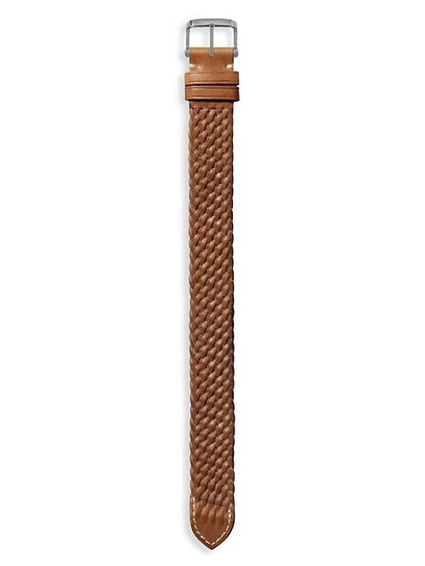 商品Tom Ford|Braid Leather Watch Strap,价格¥3126,第1张图片详细描述