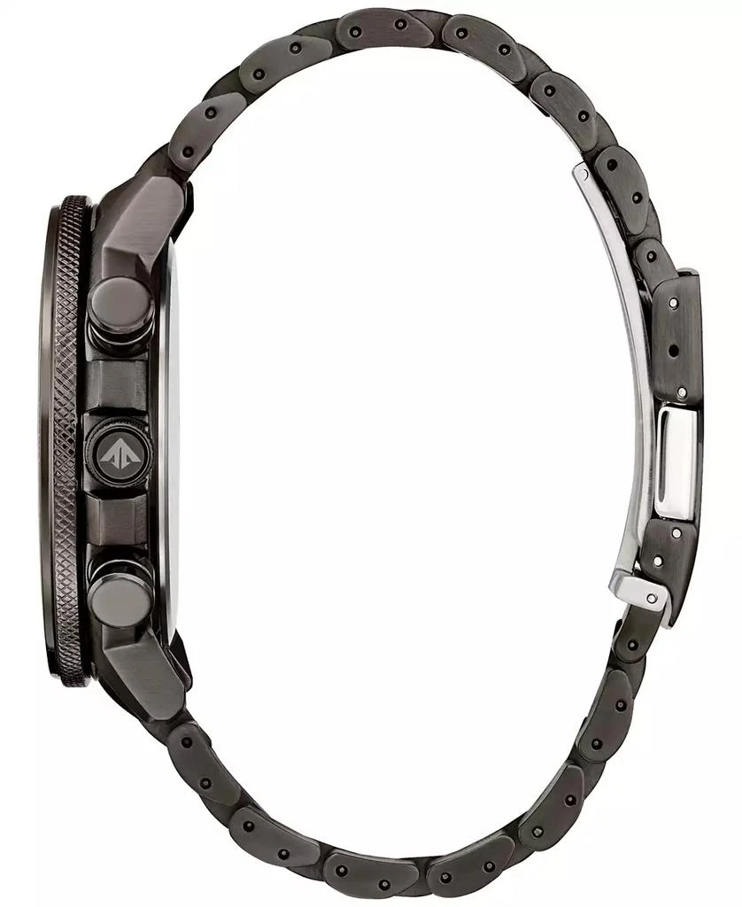 商品Citizen|Eco-Drive Men's Chronograph Promaster Geo Trekker Gray-Tone Stainless Steel Bracelet Watch 46mm,价格¥6690,第2张图片详细描述