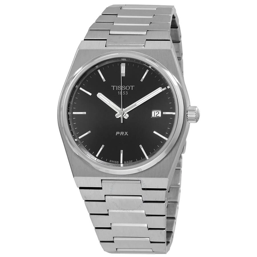 商品Tissot|PRX 40 Quartz Black Dial Men's Watch T137.410.11.051.00,价格¥2112,第1张图片