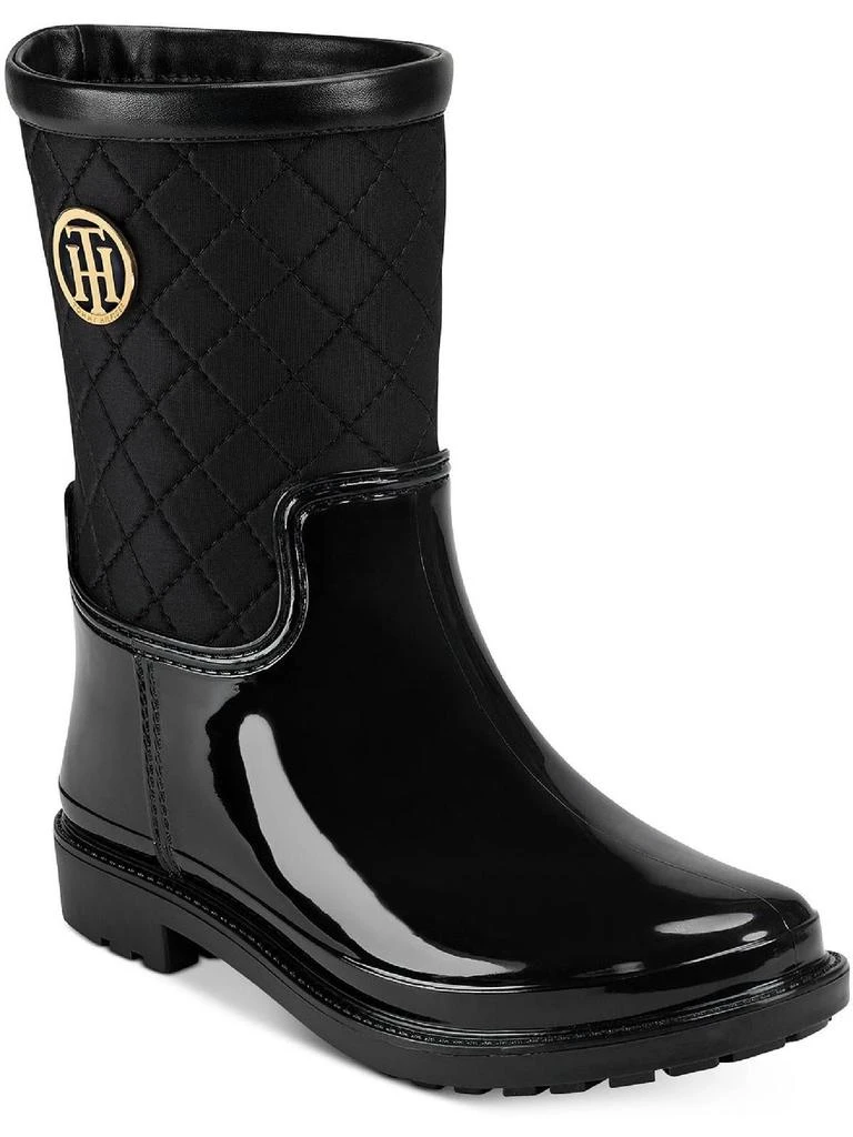 商品Tommy Hilfiger|Splash Womens Rubber Mid Calf Rain Boots,价格¥522,第1张图片