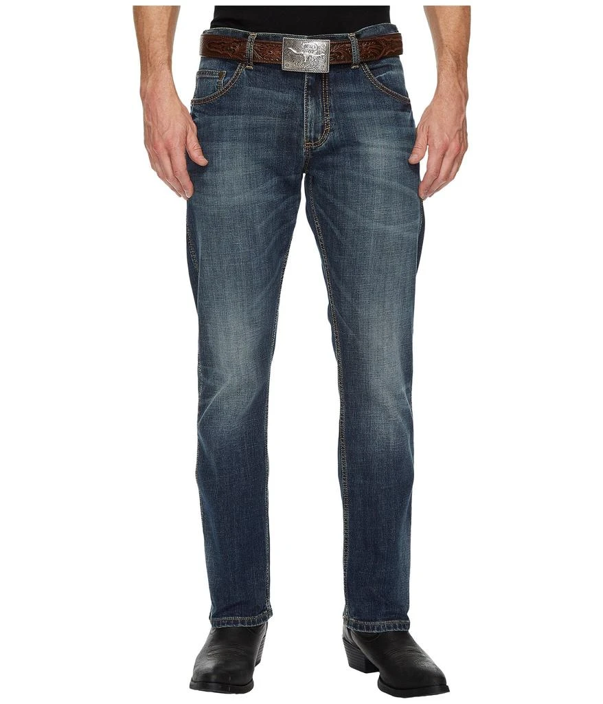 商品Wrangler|Retro Slim Straight Jeans,价格¥360-¥369,第1张图片