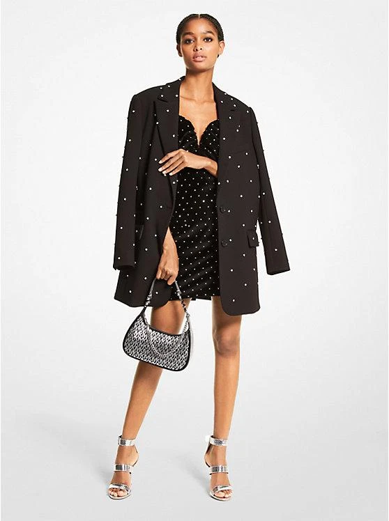 商品Michael Kors|Embellished Crepe Blazer,价格¥2436,第1张图片