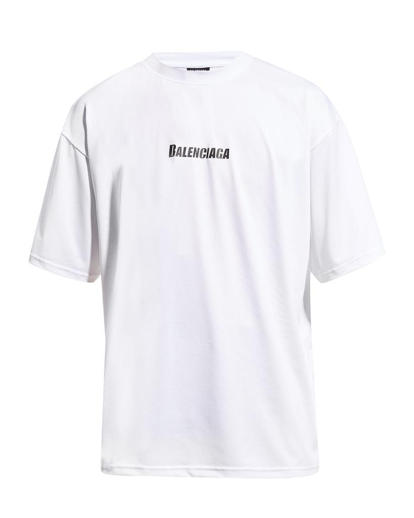 商品Balenciaga|Men's Mesh Swim T-Shirt,价格¥2195,第4张图片详细描述