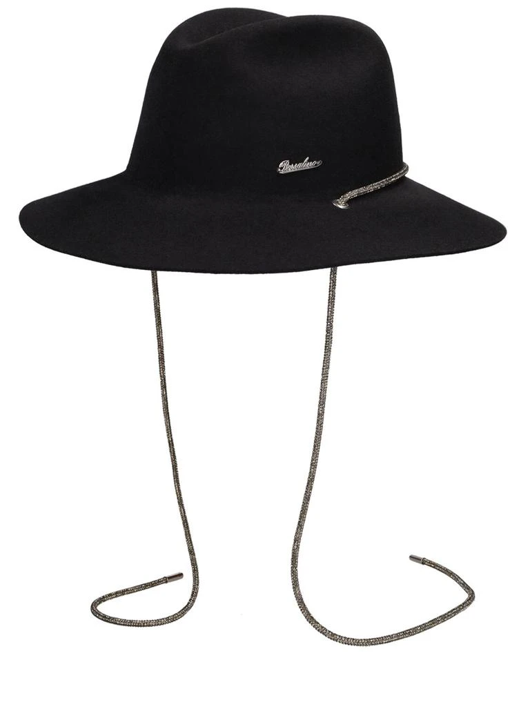 商品BORSALINO|Jo Embellished Felt Hat,价格¥4129,第4张图片详细描述