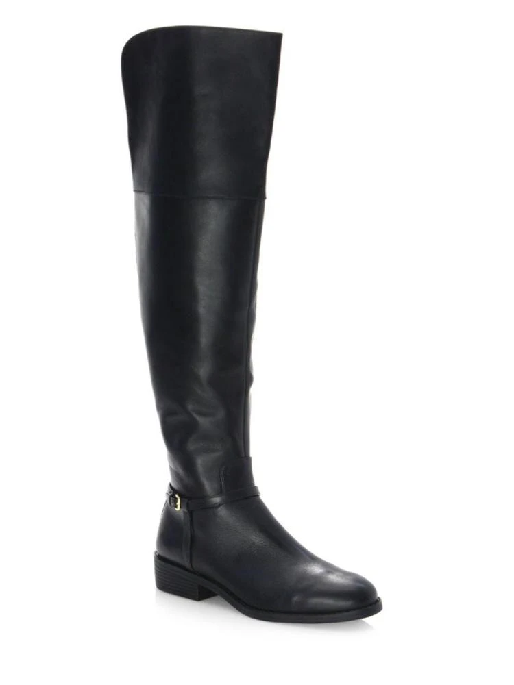 商品Cole Haan|Valentia Leather Over-The-Knee Boots,价格¥1050,第1张图片