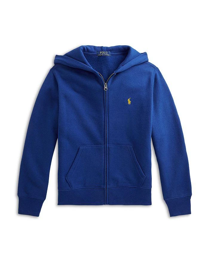 商品Ralph Lauren|Boys' Fleece Zip Hoodie - Little Kid, Big Kid,价格¥339,第1张图片