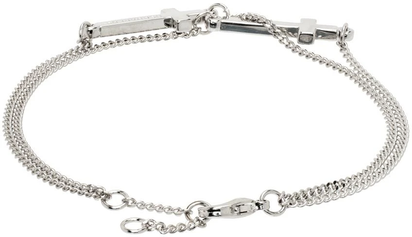 商品DSQUARED2|Silver Jesus Bracelet,价格¥676,第2张图片详细描述