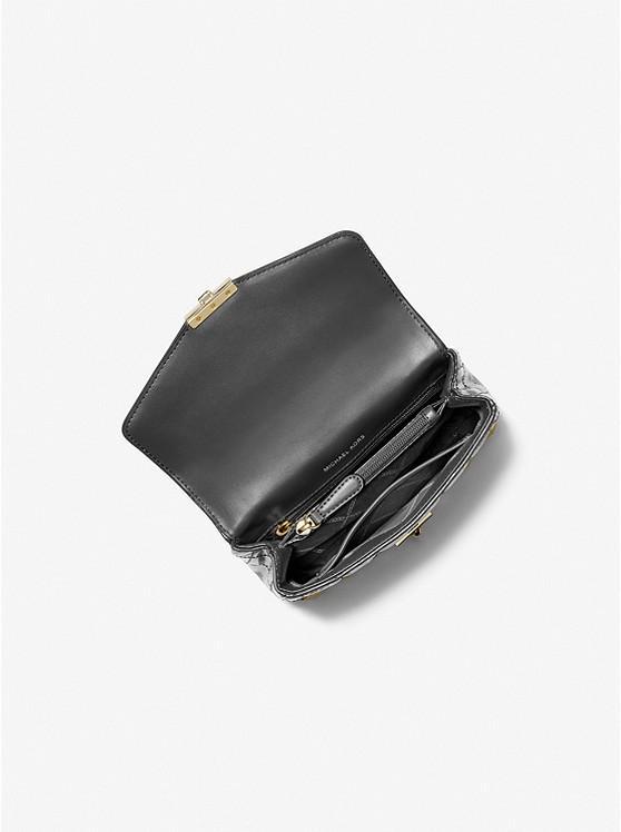 商品Michael Kors|SoHo Small Studded Quilted Patent Leather Shoulder Bag,价格¥1366,第4张图片详细描述